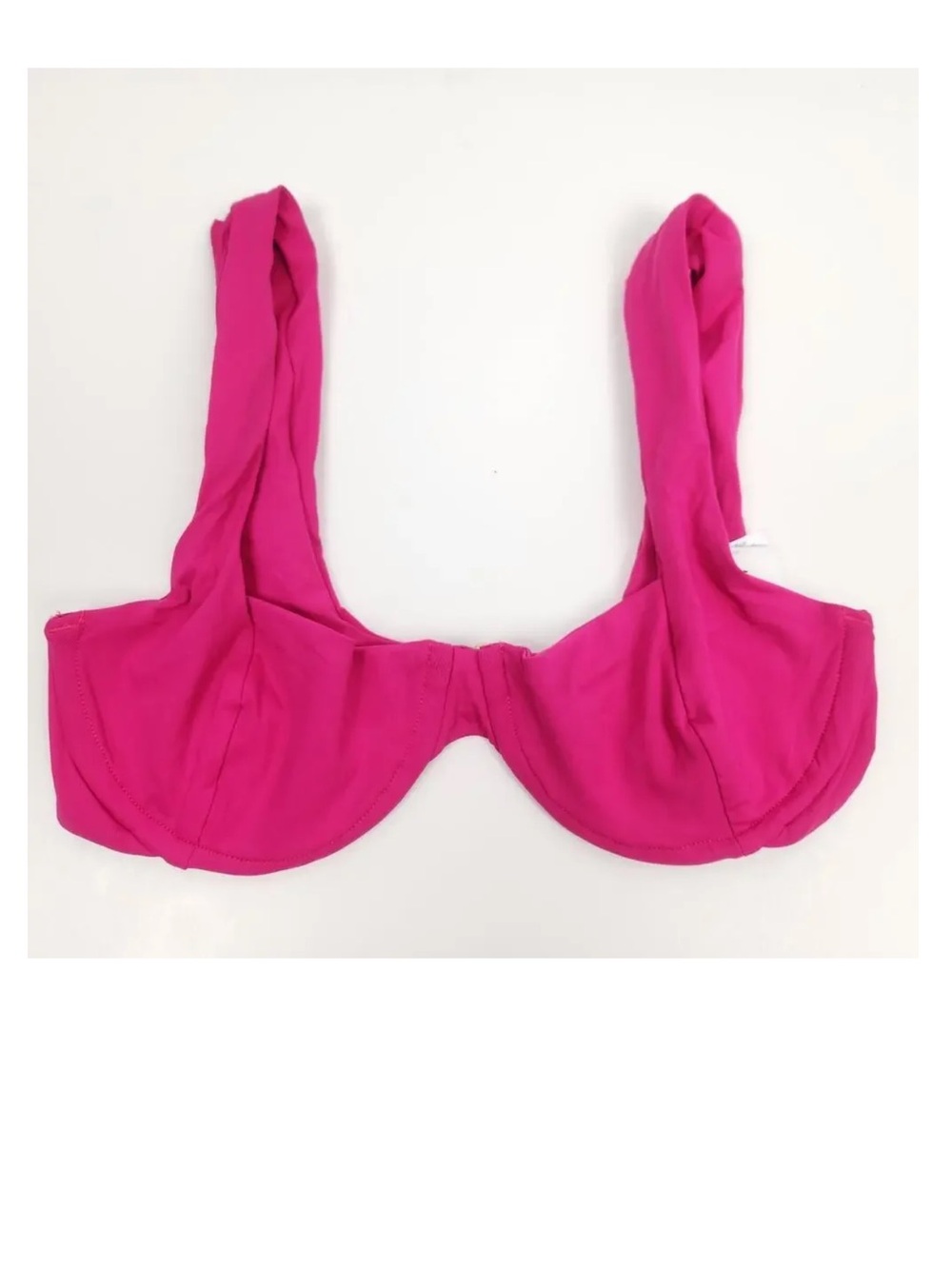 Lspace pink bikini top